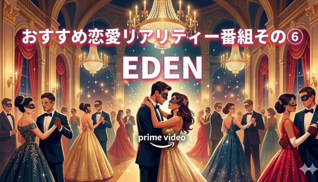 おすすめ恋愛リアリティー番組その⑥EDEN
