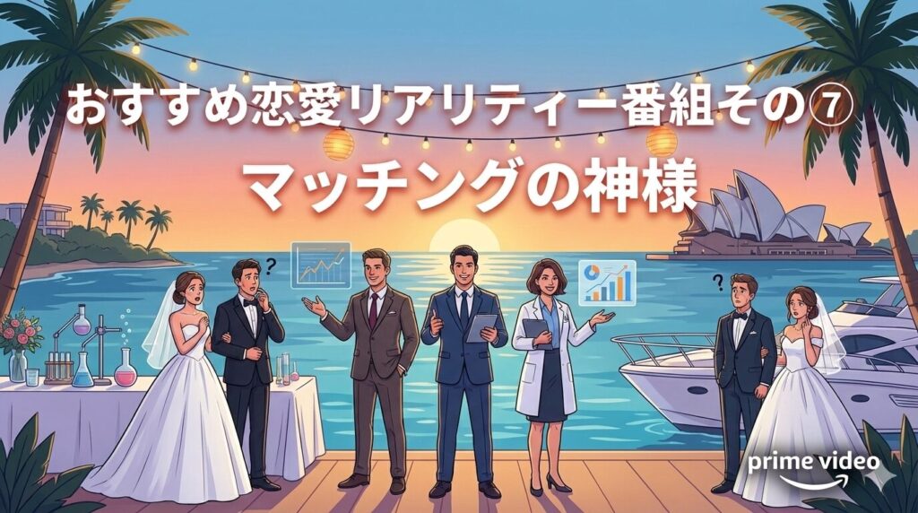 おすすめ恋愛リアリティー番組その⑦マッチングの神様