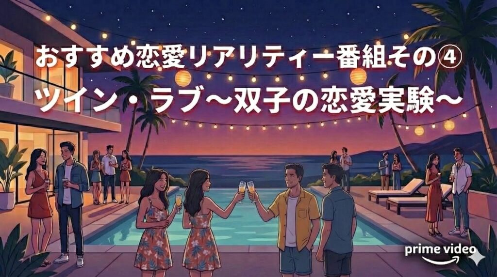 おすすめ恋愛リアリティー番組その④ツイン・ラブ～双子の恋愛実験～