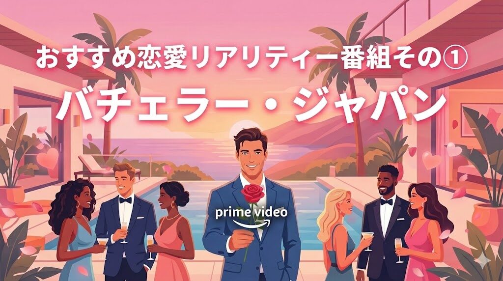 おすすめ恋愛リアリティー番組その①バチェラー・ジャパン