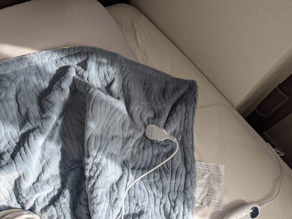 エペイオスの電気毛布napsを実際にレビュー!