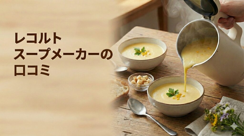 レコルトスープメーカー（自動調理ポット）の口コミ